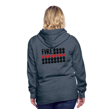 Load image into Gallery viewer, K9s Lead the Way - Fire - Women’s Premium Hoodie - heather denim
