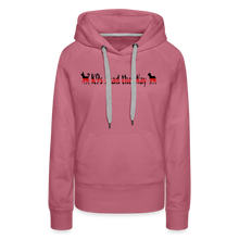 Load image into Gallery viewer, K9s Lead the Way - Fire - Women’s Premium Hoodie - mauve