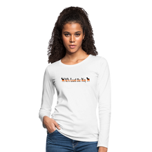 Load image into Gallery viewer, K9s Lead the Way - SAR - Women's Premium Long Sleeve T-Shirt - white