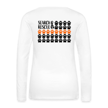Load image into Gallery viewer, K9s Lead the Way - SAR - Women's Premium Long Sleeve T-Shirt - white