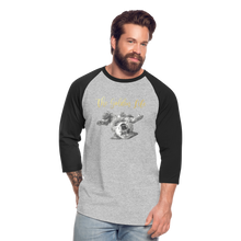 Load image into Gallery viewer, The Golden Life - Baseball T-Shirt - heather gray/black