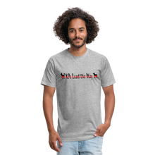 Load image into Gallery viewer, K9s Lead the Way - Fire - Fitted Cotton/Poly T-Shirt by Next Level - heather gray