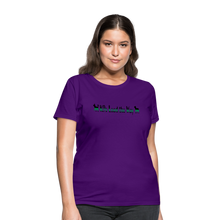 Load image into Gallery viewer, K9s Lead the Way - Military - Women's T-Shirt - purple