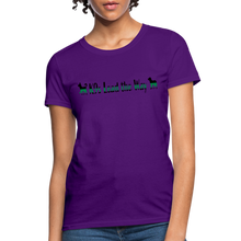 Load image into Gallery viewer, K9s Lead the Way - Military - Women's T-Shirt - purple