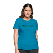 Load image into Gallery viewer, K9s Lead the Way - Military - Women's T-Shirt - turquoise