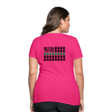 Load image into Gallery viewer, K9s Lead the Way - Military - Women's T-Shirt - fuchsia