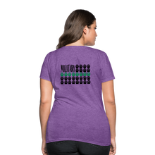 Load image into Gallery viewer, K9s Lead the Way - Military - Women's T-Shirt - purple heather