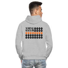 Load image into Gallery viewer, K9s Lead the Way - SAR - Gildan Heavy Blend Adult Hoodie - heather gray
