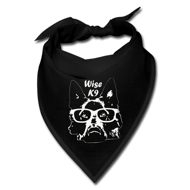 Wise K9 Bandana - black