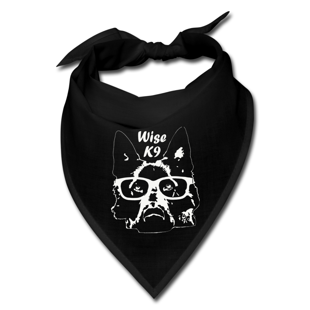 Wise K9 Bandana - black
