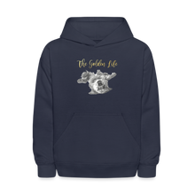 Load image into Gallery viewer, The Golden Life - Kids&#39; Hoodie - navy
