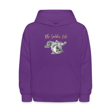 The Golden Life - Kids' Hoodie - purple