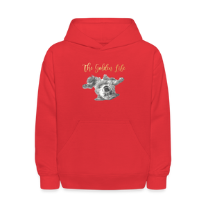 The Golden Life - Kids' Hoodie - red