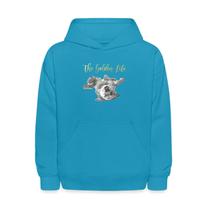 The Golden Life - Kids' Hoodie - turquoise