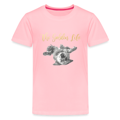 The Golden Life - Kids' Premium T-Shirt - pink