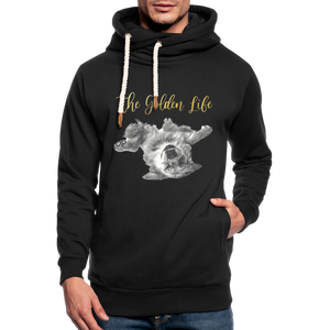 The Golden Life - Shawl Collar Hoodie - black