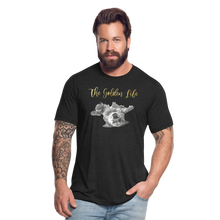 Load image into Gallery viewer, The Golden Life - Unisex Tri-Blend T-Shirt - heather black
