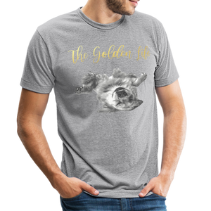 The Golden Life - Unisex Tri-Blend T-Shirt - heather grey