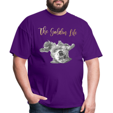 Load image into Gallery viewer, The Golden Life - Unisex Classic T-Shirt - purple
