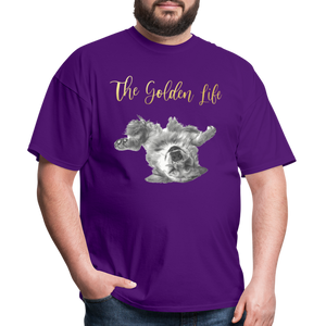 The Golden Life - Unisex Classic T-Shirt - purple