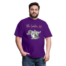 Load image into Gallery viewer, The Golden Life - Unisex Classic T-Shirt - purple
