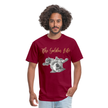 Load image into Gallery viewer, The Golden Life - Unisex Classic T-Shirt - burgundy
