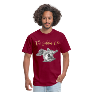 The Golden Life - Unisex Classic T-Shirt - burgundy