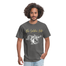 Load image into Gallery viewer, The Golden Life - Unisex Classic T-Shirt - charcoal
