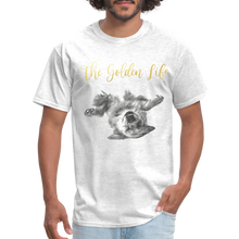 Load image into Gallery viewer, The Golden Life - Unisex Classic T-Shirt - light heather gray
