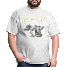Load image into Gallery viewer, The Golden Life - Unisex Classic T-Shirt - light heather gray
