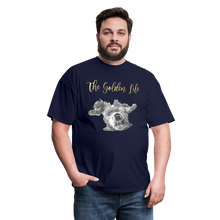 Load image into Gallery viewer, The Golden Life - Unisex Classic T-Shirt - navy
