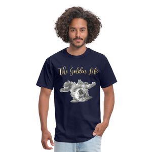 The Golden Life - Unisex Classic T-Shirt - navy