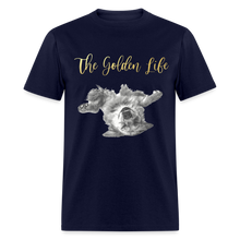 Load image into Gallery viewer, The Golden Life - Unisex Classic T-Shirt - navy
