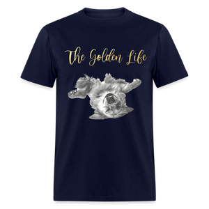 The Golden Life - Unisex Classic T-Shirt - navy