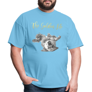 The Golden Life - Unisex Classic T-Shirt - aquatic blue