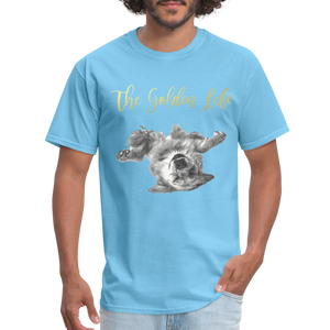 The Golden Life - Unisex Classic T-Shirt - aquatic blue