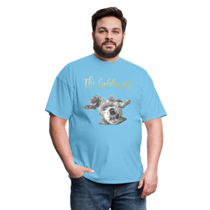 The Golden Life - Unisex Classic T-Shirt - aquatic blue