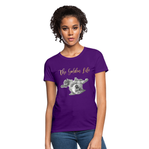 The Golden Life - Women's T-Shirt - purple