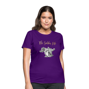 The Golden Life - Women's T-Shirt - purple