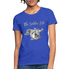 Load image into Gallery viewer, The Golden Life - Women&#39;s T-Shirt - royal blue
