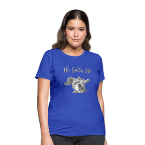 The Golden Life - Women's T-Shirt - royal blue