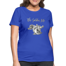 Load image into Gallery viewer, The Golden Life - Women&#39;s T-Shirt - royal blue
