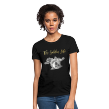 Load image into Gallery viewer, The Golden Life - Women&#39;s T-Shirt - black
