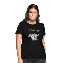 Load image into Gallery viewer, The Golden Life - Women&#39;s T-Shirt - black
