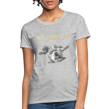 Load image into Gallery viewer, The Golden Life - Women&#39;s T-Shirt - heather gray
