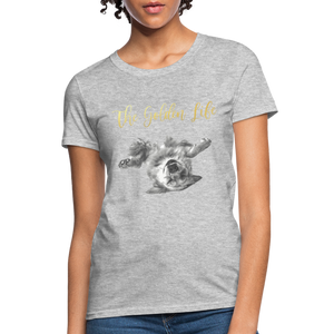 The Golden Life - Women's T-Shirt - heather gray