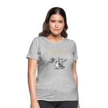 Load image into Gallery viewer, The Golden Life - Women&#39;s T-Shirt - heather gray
