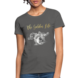 The Golden Life - Women's T-Shirt - charcoal