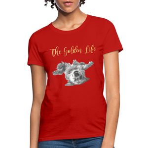 The Golden Life - Women's T-Shirt - red