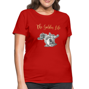 The Golden Life - Women's T-Shirt - red